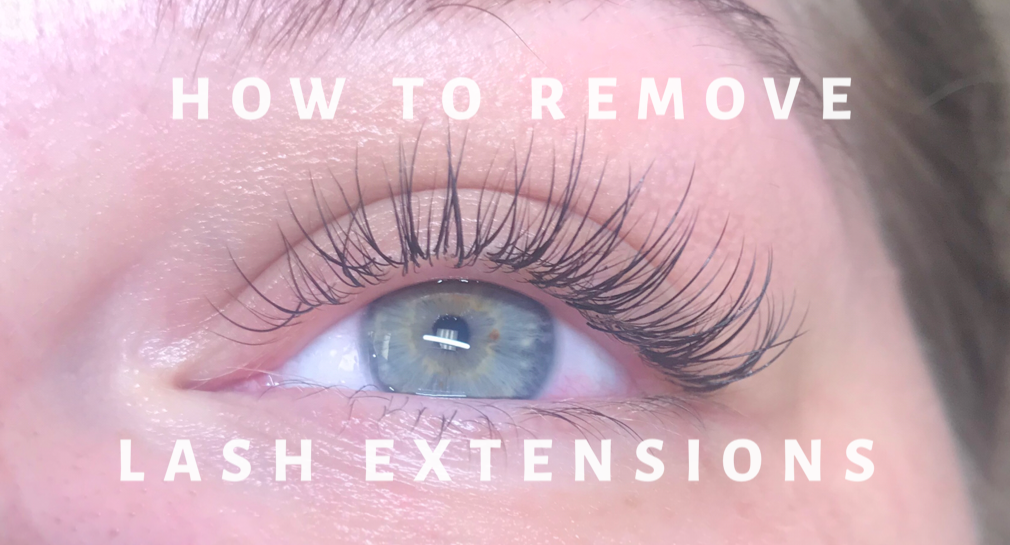 How To Remove Lash Extensions